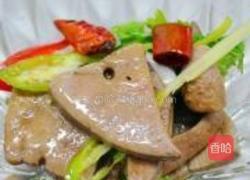 白灼猪肝尖的做法图解16