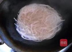 腊肠青菜炒面的做法图解5