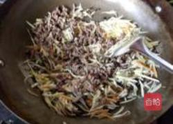 茭白牛肉丝的做法图解12