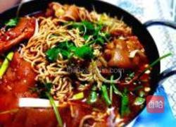 老汤煲猪蹄干豆腐的做法图解6