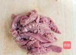 炝拌腰花的做法图解5