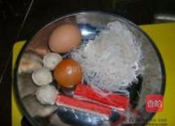 清汤番茄蛋米粉的做法图解1
