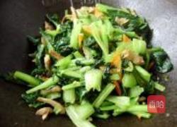 香菇烧油菜的做法图解6