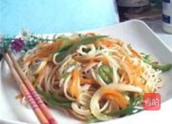 三丝荞麦面的做法图解10