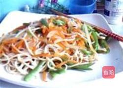 三丝荞麦面的做法图解12