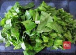 清炒虾皮小白菜的做法图解1