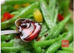 红油拌豇豆的做法图解5
