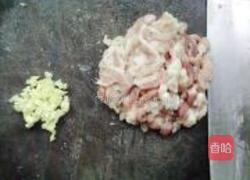 蒜心炒肉丝的做法图解3