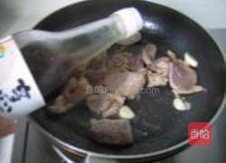 菜花烧猪肝的做法图解6