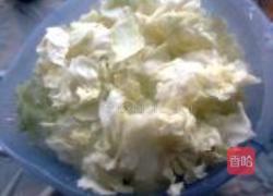 酱爆包心菜的做法图解1