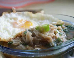 酸辣烩饼