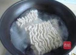 猪肝鹅肠面的做法图解5