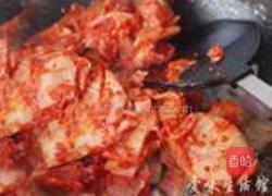 泡菜豆腐汤的做法图解4