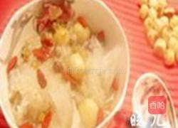 绿豆莲子银耳粥的做法图解5