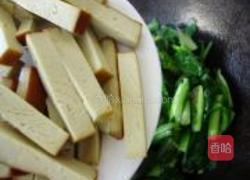 油菜烧素鸡的做法图解5