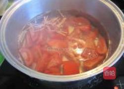 鸡蛋番茄乌冬汤面的做法图解2