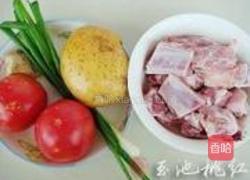 番茄土豆排骨汤的做法图解1