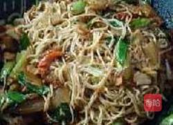 腊肉炒面的做法图解5