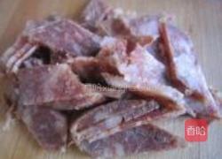 腊肠油菜的做法图解2