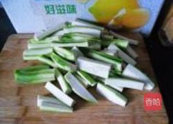 蒜仔烧丝瓜的做法图解2