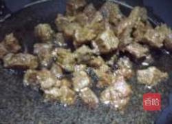 秘制牛肉粒的做法图解3