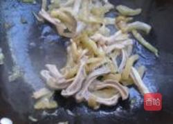 咸菜煮猪肚的做法图解3