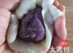 紫薯草莓大福的做法图解10