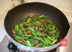 蒜薹炒肉丝的做法图解8