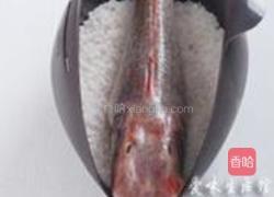 盐焗红头鱼的做法图解4