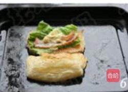 培根蛋法风烧饼的做法图解6
