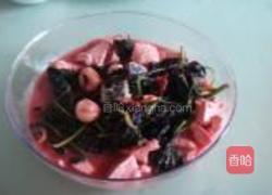 苋莱皮蛋豆腐的做法图解5