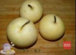 冰糖雪梨米饭盅的做法图解1