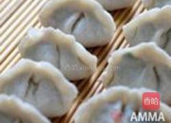 韭菜鸡蛋虾皮馅饺子的做法图解7