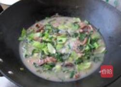 巴鮹油菜汤的做法图解9
