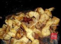 千张结烧肉末的做法图解6