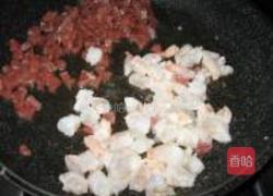 杂锦炒糙米饭的做法图解8