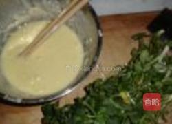 香菜蛋煎饼的做法图解1