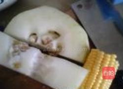 筒骨玉米冬瓜汤的做法图解5