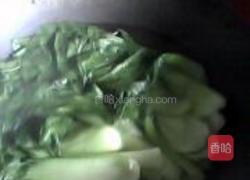 素炒油菜的做法图解3