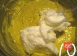 毛豆戚风蛋糕卷的做法图解10