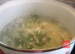 蒲公英乌冬汤面的做法图解4