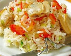 文蛤西红柿煲仔饭