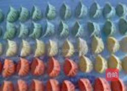 三色双菇鲈鱼饺子的做法图解17