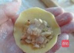 三色双菇鲈鱼饺子的做法图解10