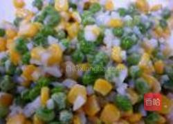 鲜贝蛋烧卖的做法图解3