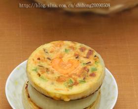 鸡蛋牛奶蔬菜饼