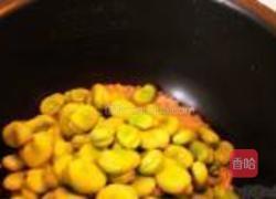 五花肉蚕豆煲饭的做法图解6