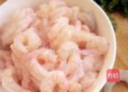 小白菜虾仁手擀面的做法图解3