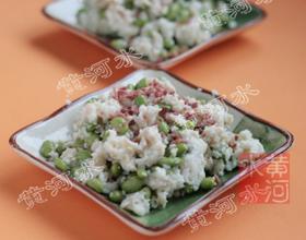 鸡茸青豆