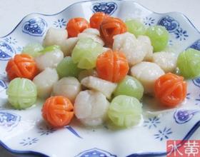 绣球鲜贝